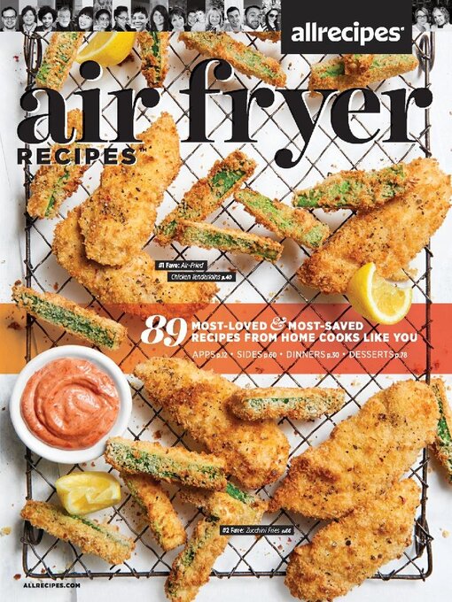 Cover image for Allrecipes Air Fryer: Allrecipes Air Fryer